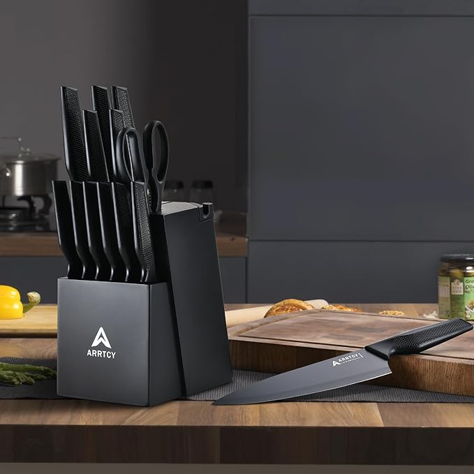 Knife Set with Block