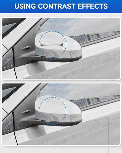 089 Wind Chill Pearl Tricoat Touch Up Paint Compatible with Toyota Exact Match Touch Up Paint Car Scratch Repair