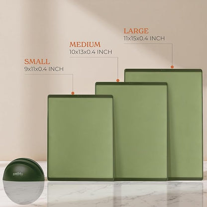 SMIRLY Plastic Cutting Board Set