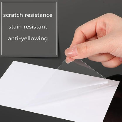 Clear Car Paint Protection Film Self Healing Adhesive Automotive Vinyl Anti-Scratch Glossy Car Body Wrap Guard Vinyl, 40" x 60"