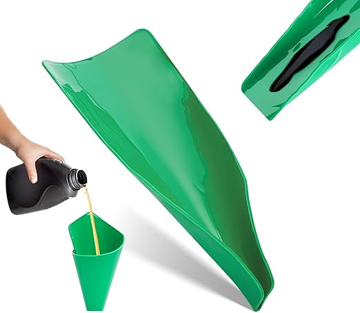 Reusable Flexible Oil Drain Funnel Form a Foldable Bendable Flex Funnel