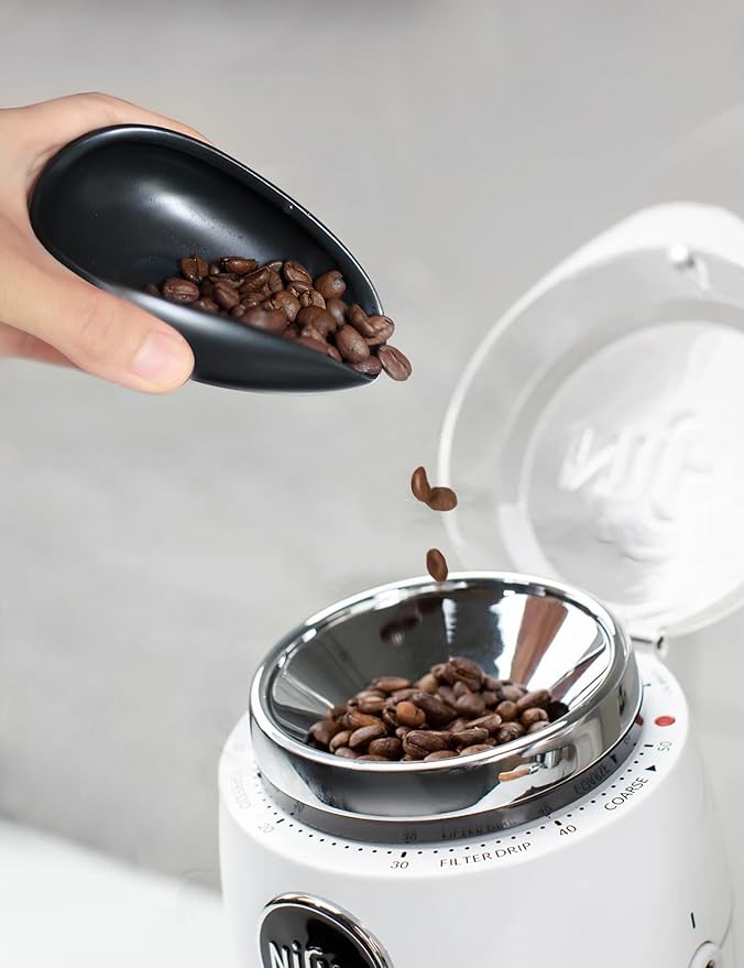 Coffee Bean Dosing Cup and Spray Bottle Set, Ceramic Single Dosing Tray