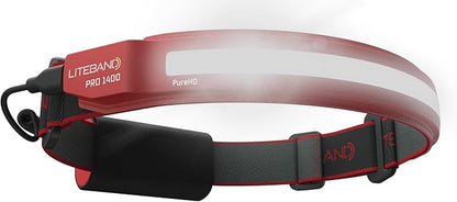 OPTIMAL VENTURES Liteband PRO Series (Red, 1400 Lumens)