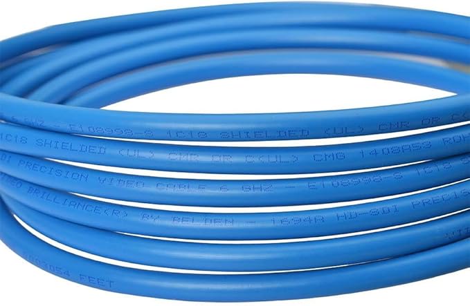 Superbat SDI Cable Long 75 Ohm BNC Cable 3G/6G/12G，1-300FT, Support