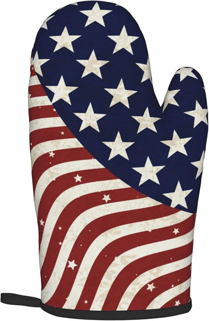 Patriotic Oven Mitts