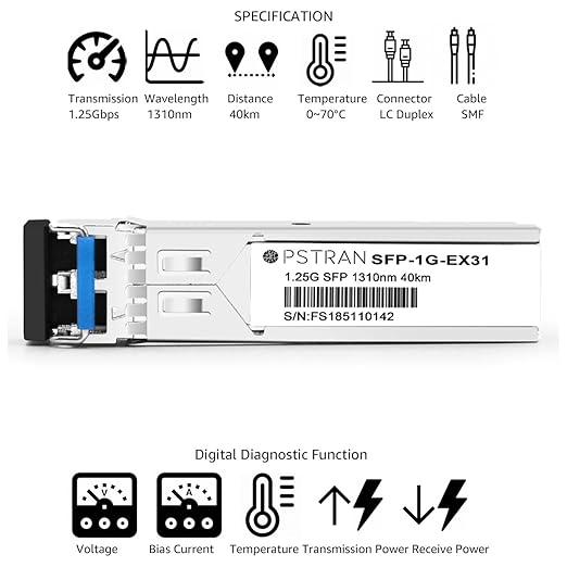 OPSTRAN 1000BASE-LH SFP Optical Transceiver Module Compatible