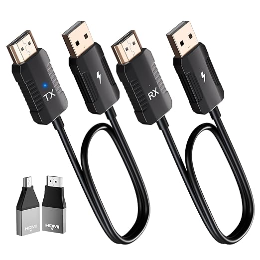 Anytrox Wireless HDMI Transmitter and Receiver 4K Decode 1080P Output, HDMI