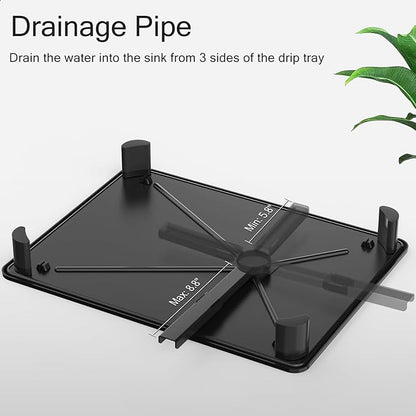 Small 2 Tier Dish Drying Rack, Space Saving Dish Racks