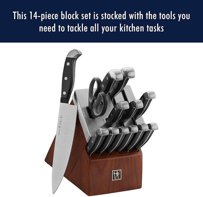 HENCKELS Statement Razor-Sharp 14-Piece Knife Set, German Engineered Knife