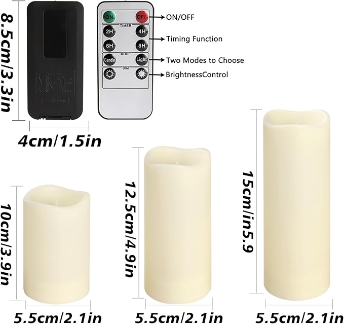 36Pack Flameless LED Candles, Waterproof
