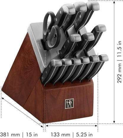 HENCKELS Statement Razor-Sharp 14-Piece Knife Set, German Engineered Knife