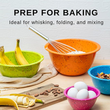 bzyoo Confetti Nesting Mixing Bowls Set