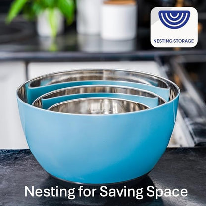WHYSKO® Stainless Steel Mixing Bowls