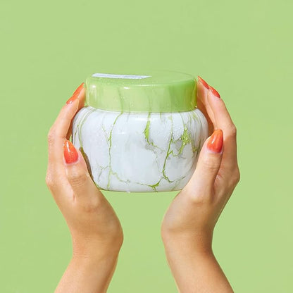 Capri Blue Candle - Modern Marble Jar Candles - Luxury Candles for Home Scented - Soy Candle Blend - Long Lasting - Honeydew Crush Scented (19 oz)