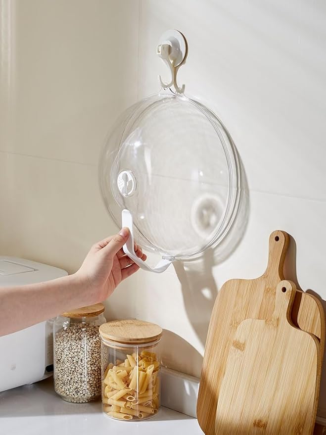 Microwave Splatter Cover for Food, Soft Plastic