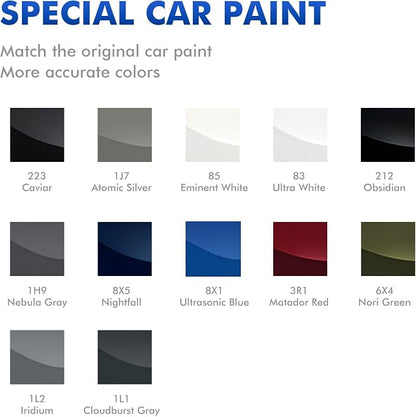 8X5 Nightfall Touch Up Paint for Lexus, DIY Car Paint Scratch Repair Kit, Automotive Paints, Quick & Easy Fix Scratch Repair for RX/ES/GX/LS/LC/LX