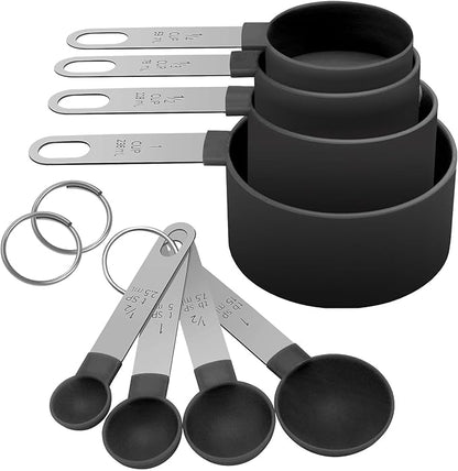 Measuring Cups Set Measuring Spoons Set, Nesting Measure Cups