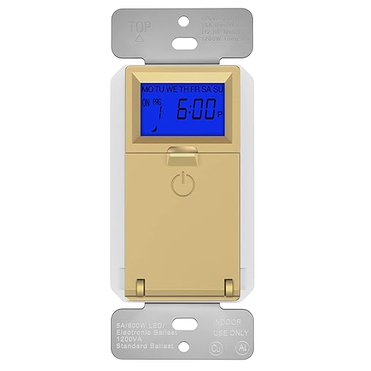 TOPGREENER Digital Astronomic Timer Switch, 7-Day Programmable Sunrise Sunset