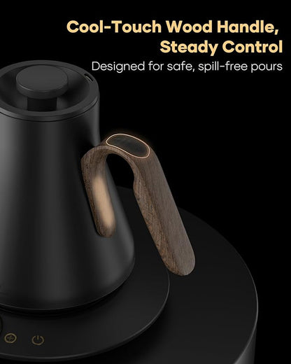 Cocinare FLOW B9 Gooseneck Electric Kettle, Precise Temperature Control