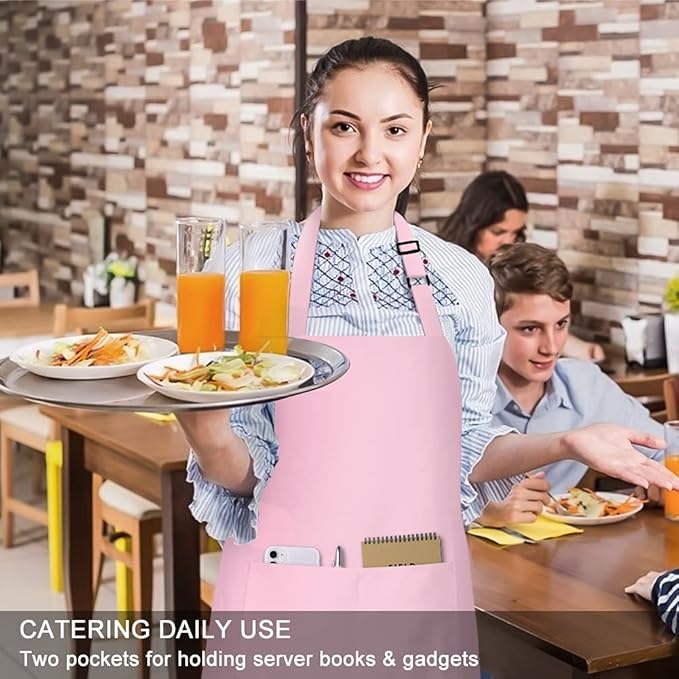 Jubatus 2 Pack 100% Cotton Aprons