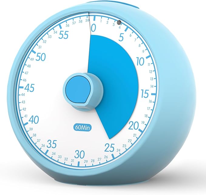 Conchstar Visual Timer for Kids 60-Minute