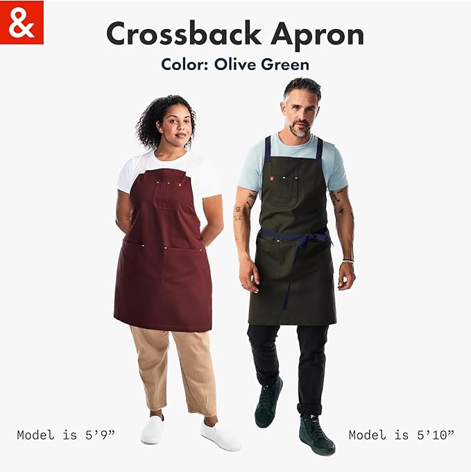 hedley & bennett Crossback Apron