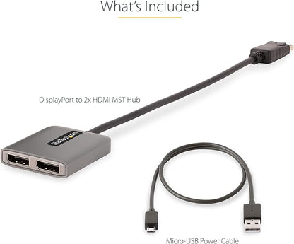 StarTech.com DP to Dual HDMI MST HUB