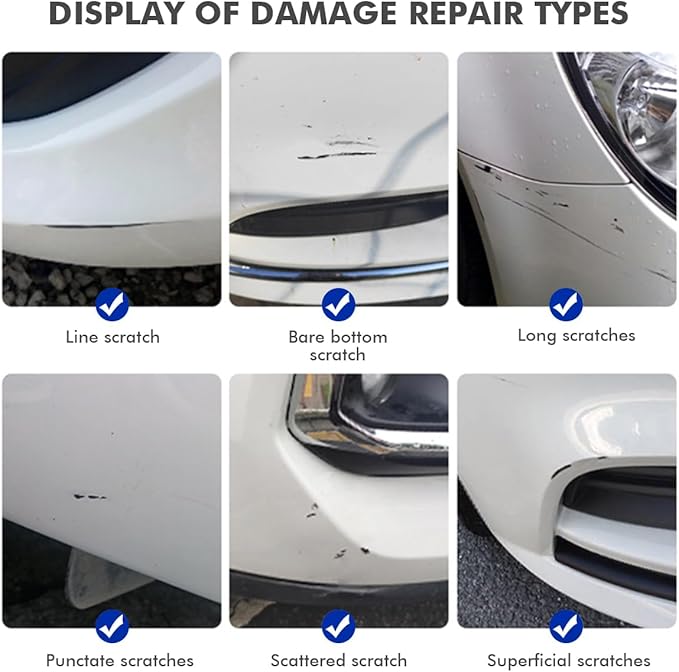 QAC Aspen White Touch Up Paint for Nissan, DIY Car Paint Scratch Repair Kit, Automotive Paints, Quick & Easy Fix Scratch Repair for Sentra/Kicks/Versa/Armada