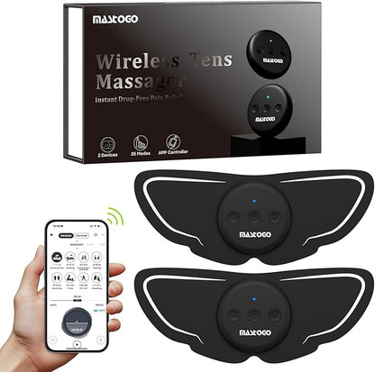 Wireless TENS Unit, Dual Host Muscle Stimulator
