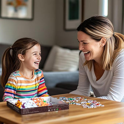 Grandma in Retro Kitchen Puzzles for Adults 1000 Pieces Coffee and Donut Jigsaw Puzzles for Game Nights Granny Jigsaw Puzzle for Challenging Family Activity Game DIY Craft Puzzle Home Decor Gifts