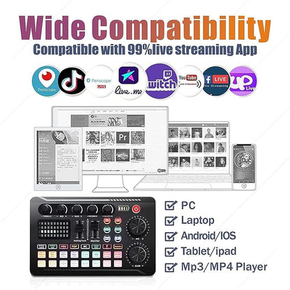 Podcast Equipment Bundle, SINWE Condenser Microphone