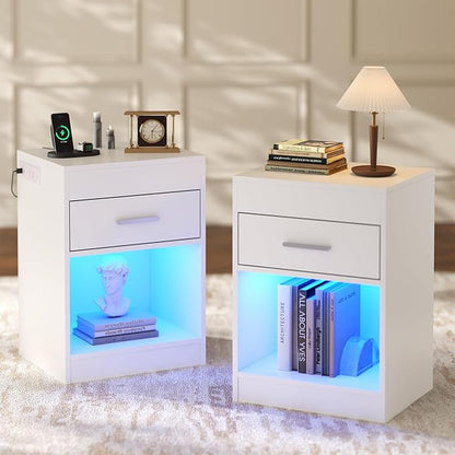 Auromie Set of 2 Nightstand