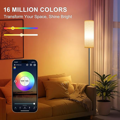 FRIDEKO HOME 2 Pack Floor Lamps