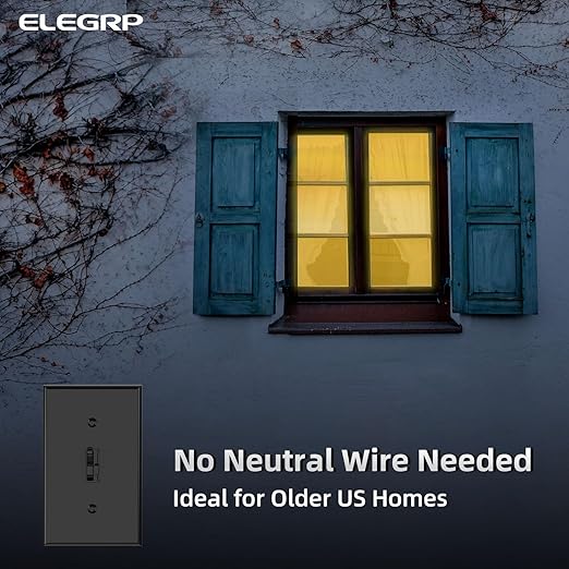 ELEGRP Digital Toggle Dimmer Switch