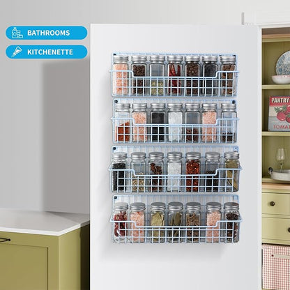 Spice Rack Wall Mount, Wall Spice Organizer