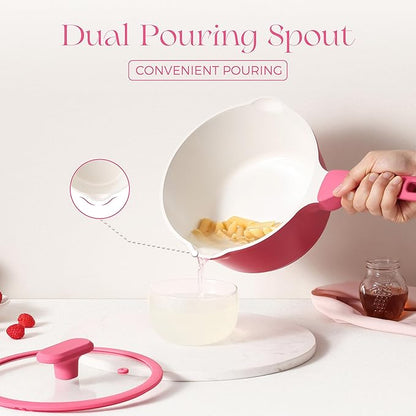 PRICUSIS Nonstick Saucepan