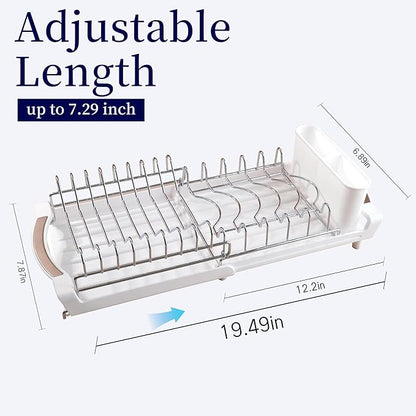 Dish Drying Rack Compact Expandable