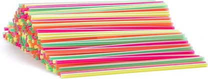 Neon Coffee Stirrers, 1000 Disposable Plastic Drink Stirrer Sticks