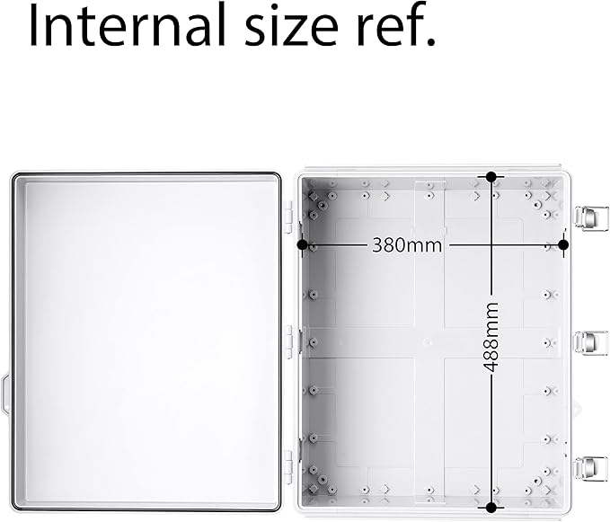 Gratury Junction Box, IP67 Waterproof Plastic Enclosure