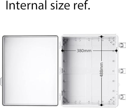 Gratury Junction Box, IP67 Waterproof Plastic Enclosure