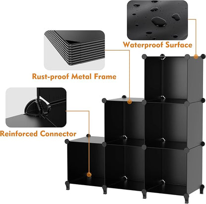 HOMIDEC Closet Organizers and Storage, 16 Cube Storage Organizer, Closet