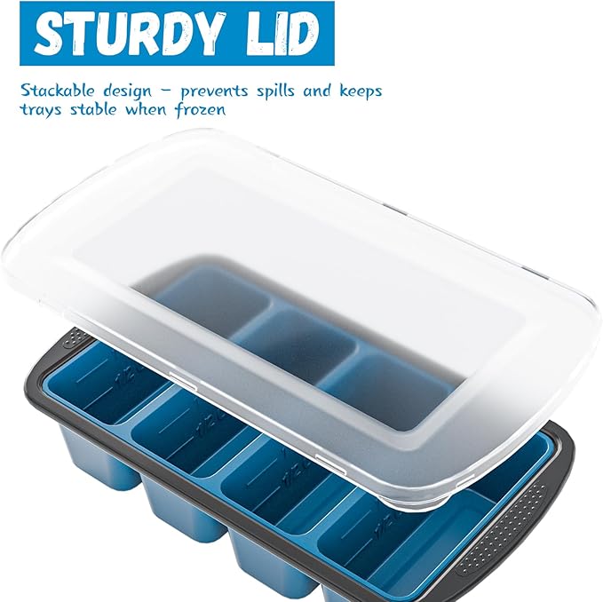 GORCI Silicone Freezer Tray