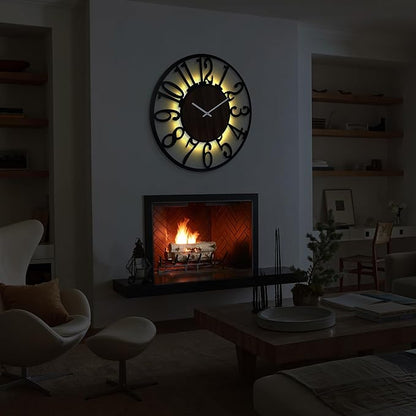 Casaformia 32'' Large Silent Wall Clock