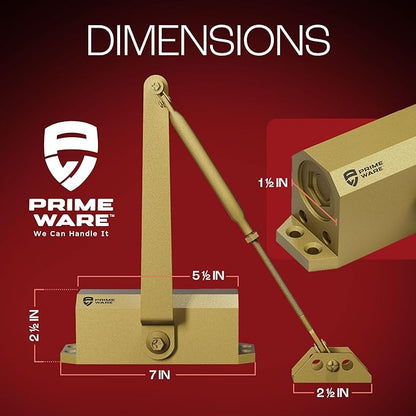 PrimeWare DC-300 Automatic Adjustable Door Closers
