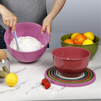 Greentainer Plastic Mixing Bowls