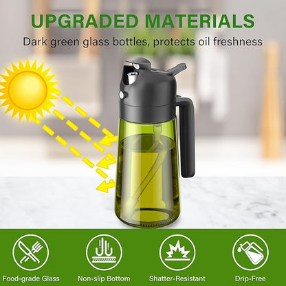 Vakoo 2 in 1 Oil Sprayer and Oil Dispenser