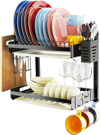 Hanging Wall Mounted Dish Drying Rack
