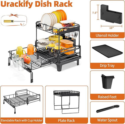 Urackify Dish Drying Rack