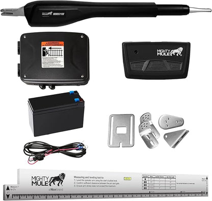 Mighty Mule Gate Opener, Solar Ready, Automatic Gate Opener