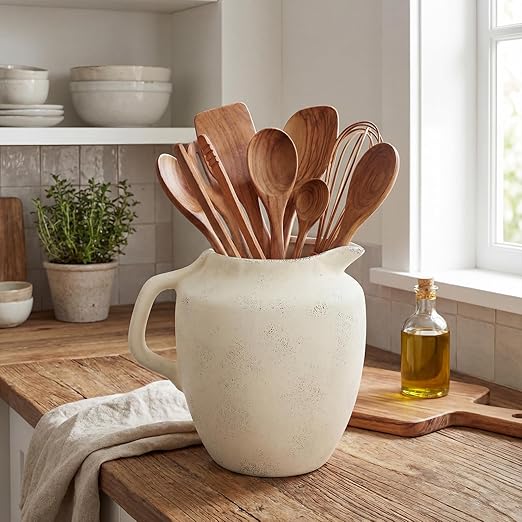 Potchen Rustic Kitchen Utensil Holder